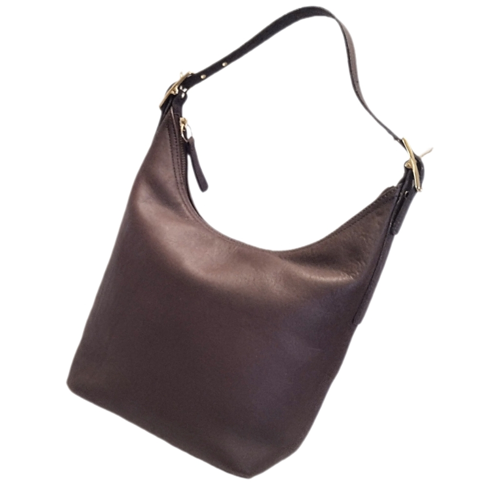 😍 Vintage Y2K Coach Legacy West Mahogany Brown Leather Hobo Bucket Shoulder Bag - Picture 2 of 12